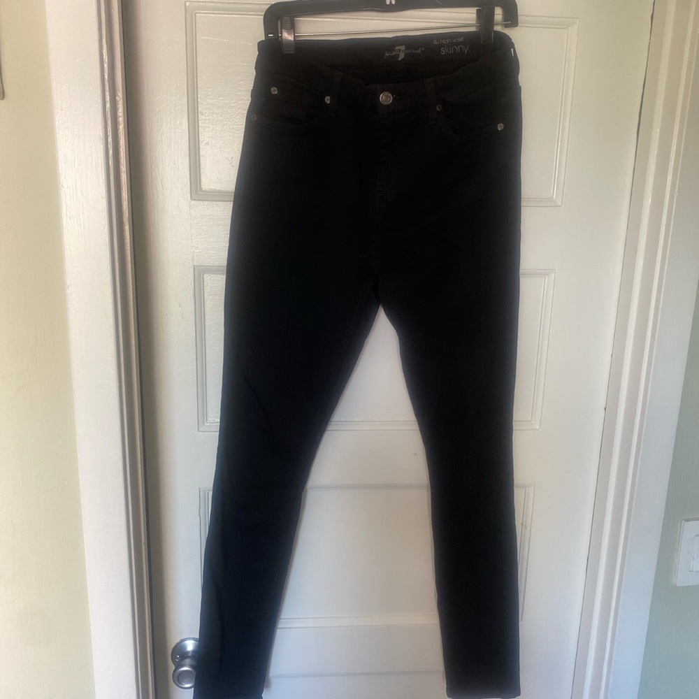 black skinny jeans